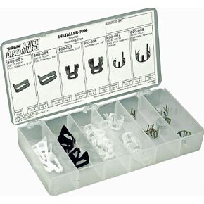 Dorman 800-096 Quick Connector Tech Tray - Retaining Clips, 26 Piece Universal Fit