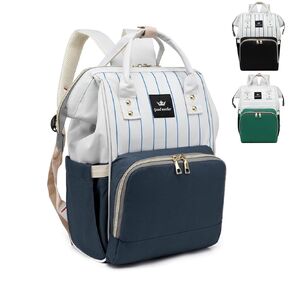 Baby Diaper Bag Backpack, Baby Bag for Boys & Girls, Baby Registry Search Baby Shower Gifts, Large Travel Diaper Bags for Baby Girl, Newborn Essentials, Blue