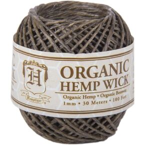 #20 BEESWAXED Hemp Wick Ball 100FT (Hungary)