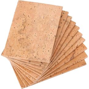 10PCS Saxophone Neck Cork Neck Cork Sheet Use for Soprano, Tenor, Alto Sax Parts Cork Instrument Replacement