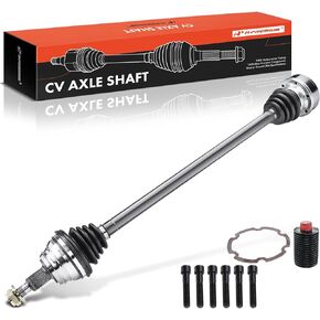A-Premium CV Axle Shaft Assembly Compatible with Volkswagen Jetta 1999-2005 2008 2010, Golf 1999-2006, Beetle 1998-2008, Front Right Passenger Side, Replace# 1J0407272AH, 1J0407272BK