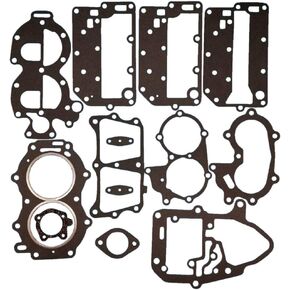 Complete Powerhead Engine Gasket Set Kit Compatible with Johnson Evinrude OMC 39420 433941 392567 392615 20HP 25HP 28HP 30HP 35HP 2-cycle X-Ref New Z509