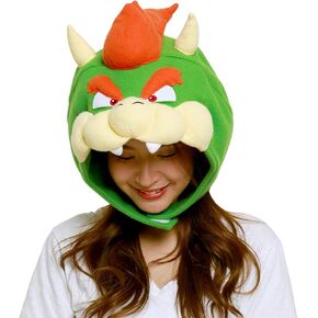 SAZAC Kigurumi Hat -Super Mario Brothers Bowser - Cozy Costume Beanie Cap