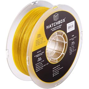 خيوط طابعة HATCHBOX Sparkle PLA ثلاثية الأبعاد، دقة الأبعاد +/- 0.03 مم، بكرة 1 كجم، 1.75 مم، أخضر in Kuwait