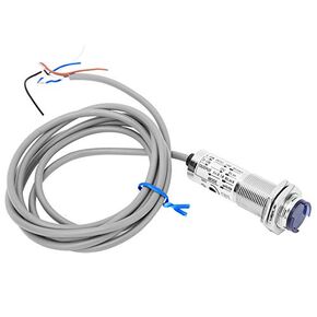 Proximity Sensors CDD-40N 18MM 4 Wire Inductive Proximity Sensor Detection Switch NPN DC12-24V 10-30mm Sensing Dist,Fiber Optic Sensor