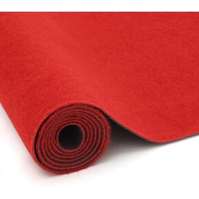 3 x 10 Feet Thick Red Carpet Red Carpet Runner Non Slip Kitchen Rugs Washable Aisle Runner Floor Runners Red Carpet Party Decorations for Hallway Entryway Home Party Wedding