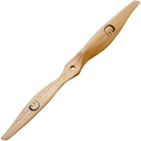 XOAR PJN 12x6 12 Inch 2 Blade RC Airplane Propeller Wood Prop for Electric RC Planes (12 x 6, Tractor)