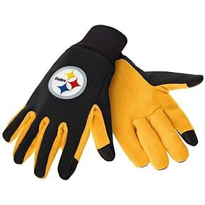 Forever Collectibles Pittsburgh Steelers Color Texting Gloves