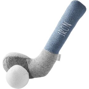 Mud Pie Children's Goft Knit Rattle, Blue Iron Club in Kuwait