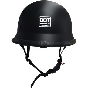 German Style Motorcycle Helmet, DOT Approved, Novelty Half Shell Helmet, Men Women Adult Half Helmet, Motorcycle Cruiser Scooter Half Face Helmet