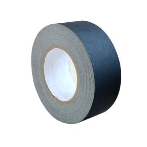 Black Gaffers Tape Non-Reflective Gaffer Tape Heavy Duty Gaffers Tape Multipurpose Matte Gaffer Stage Tape Gaff Cloth Tape for Photography, Filming Backdrop (2 Inches x 30 Yards)