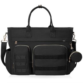 حقيبة حفاضات توريبيو، حقيبة كتف كبيرة للأم مع حجرة كمبيوتر محمول مقاس 15 بوصة وحقيبة سفر لحفاضات الأطفال للأم والأب in Kuwait