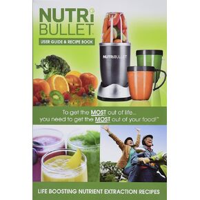 دليل مستخدم NUTRIBULLET وكتاب الوصفات + أخصائي تغذية الجيب in Kuwait