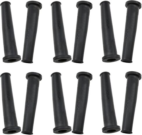 Haidong Cord Boot Protector Black Cable Strain Relief Power Cord Strain relief-12PCS in Saudi Arabia