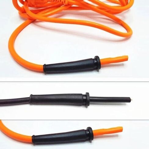 Haidong Cord Boot Protector Black Cable Strain Relief Power Cord Strain relief-12PCS in Saudi Arabia