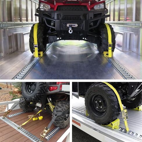 Trekassy E Track Tie-Down Rail مع مسامير، 8 عبوات من قضبان Etrack شديدة التحمل بطول 4 أقدام للكراجات والشاحنات والمقطورات وحوامل UTV in Kuwait