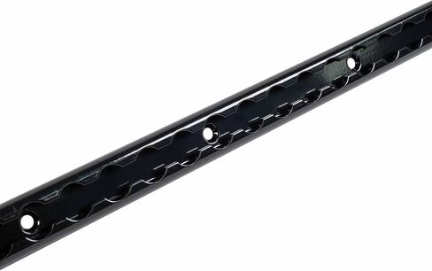 Mytee Products Heavy Duty Aluminum 4 Feet L-Track Black Powder Coated (2) and Stud with Black Powder Coated Ring (8) Tie Down System for Enclosed Trailers and Cargo Vans in Saudi Arabia