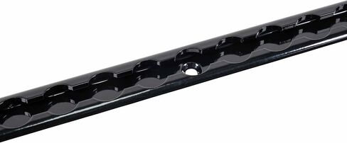 Mytee Products Heavy Duty Aluminum 4 Feet L-Track Black Powder Coated (2) and Stud with Black Powder Coated Ring (8) Tie Down System for Enclosed Trailers and Cargo Vans in Saudi Arabia
