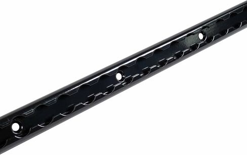 Mytee Products Heavy Duty Aluminum 4 Feet L-Track Black Powder Coated (2) and Stud with Black Powder Coated Ring (8) Tie Down System for Enclosed Trailers and Cargo Vans in Saudi Arabia