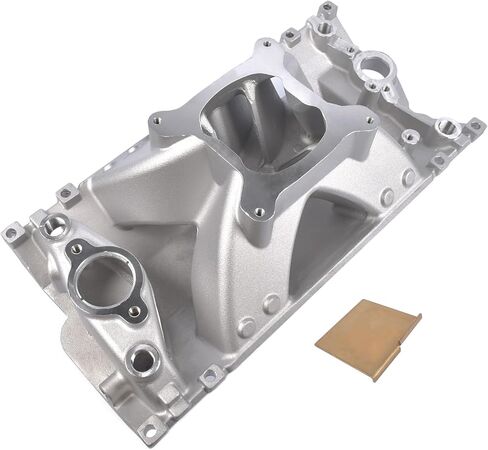 Vortec Single Plane High Rise Intake Manifold Replacement for Small Block Chevy SBC 350 3000-7500+ R-PM in Saudi Arabia