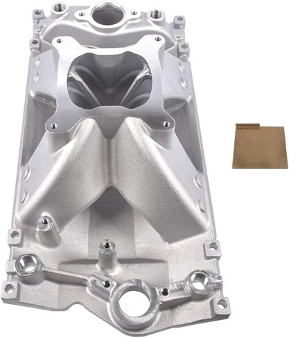 Vortec Single Plane High Rise Intake Manifold Replacement for Small Block Chevy SBC 350 3000-7500+ R-PM in Saudi Arabia