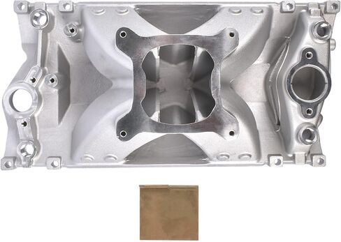 Vortec Single Plane High Rise Intake Manifold Replacement for Small Block Chevy SBC 350 3000-7500+ R-PM in Saudi Arabia