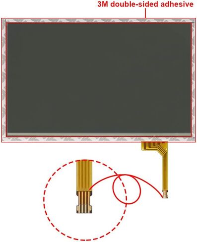 محول رقمي لشاشة اللمس متوافق مع سيارة تويوتا بريوس هايبرد سيدان 2004-2009 in Kuwait