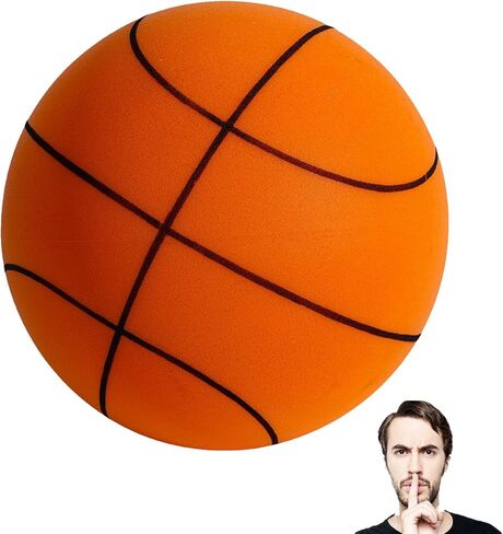 GeRRiT Dribble Dream Silent Basketball Indoor，Quiet Bounce Basketball No Noise (7), BBL-001 in Saudi Arabia