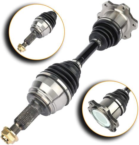 CCIYU CV Axle Half Shaft Assembly fit for Chevrolet for GMC Suburban Silverado 1500 Avalanche Yukon XL Sierra 1500 Escalade 5.3L 6.0L 6.2L 4.3L 4.8L Front Left Right 2002-2007 in Saudi Arabia