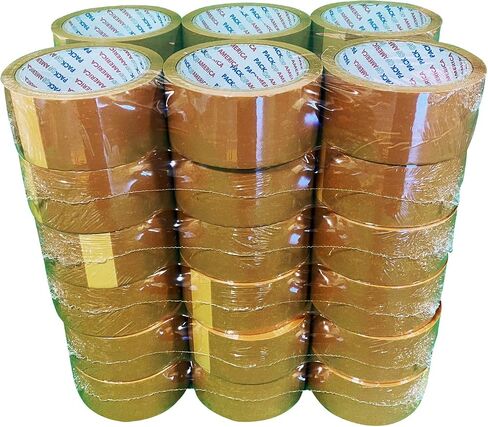 Packing Tape, 36 Rolls 60yd (180 feet) 2 mil Thick 1.88" Width, Ultra Strong Refill for Packaging Shipping Storage Carton Box Sealing, Industrial Heavy Duty Moving Supplies, Clear in Saudi Arabia