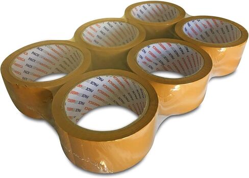 Packing Tape, 36 Rolls 60yd (180 feet) 2 mil Thick 1.88" Width, Ultra Strong Refill for Packaging Shipping Storage Carton Box Sealing, Industrial Heavy Duty Moving Supplies, Clear in Saudi Arabia