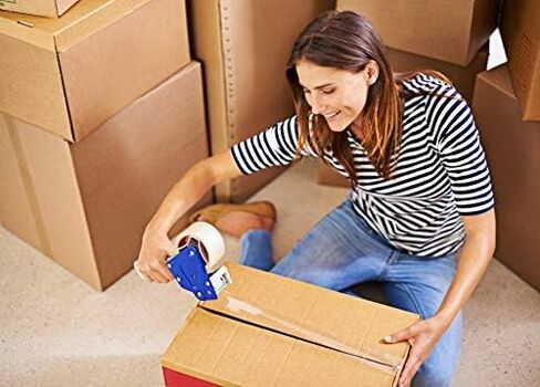 Packing Tape, 36 Rolls 60yd (180 feet) 2 mil Thick 1.88" Width, Ultra Strong Refill for Packaging Shipping Storage Carton Box Sealing, Industrial Heavy Duty Moving Supplies, Clear in Saudi Arabia