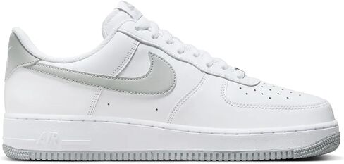 Nike Air Force 1 '07 Men's Shoes (FJ4146-100,White/LT Smoke Grey-White) Size 8 in Saudi Arabia