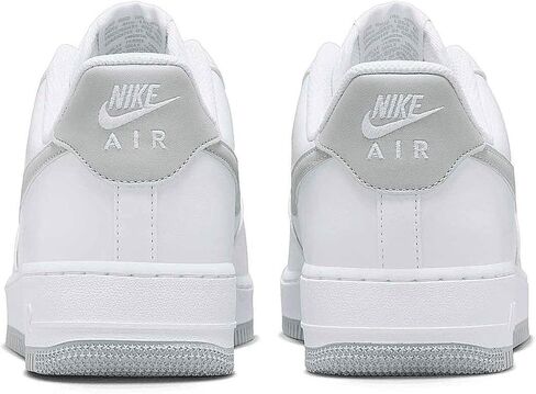 Nike Air Force 1 '07 Men's Shoes (FJ4146-100,White/LT Smoke Grey-White) Size 8 in Saudi Arabia