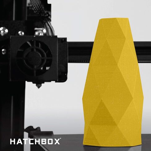 خيوط طابعة HATCHBOX Sparkle PLA ثلاثية الأبعاد، دقة الأبعاد +/- 0.03 مم، بكرة 1 كجم، 1.75 مم، أخضر in Kuwait