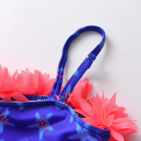 VIKITA Girls Bikini Set Two Pieces Swimsuits Toddler Bathing Suit Colorful Sport Beach Swimwear for 3-10 Years in Saudi Arabia