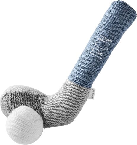 Mud Pie Children's Goft Knit Rattle, Blue Iron Club in Saudi Arabia