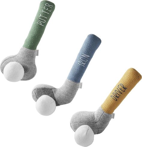 Mud Pie Children's Goft Knit Rattle, Blue Iron Club in Saudi Arabia