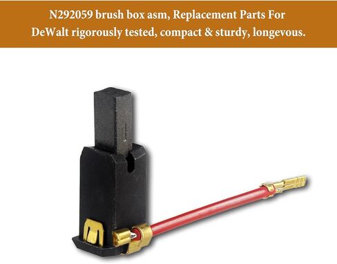 2 قطعة N292059 N421468 مجموعة صندوق فرشاة الكربون متوافق مع ديوالت DWE6411 DWE6411K DWE6420 DWE6421 DWE6423 DWE6423K CMEW231 in Kuwait