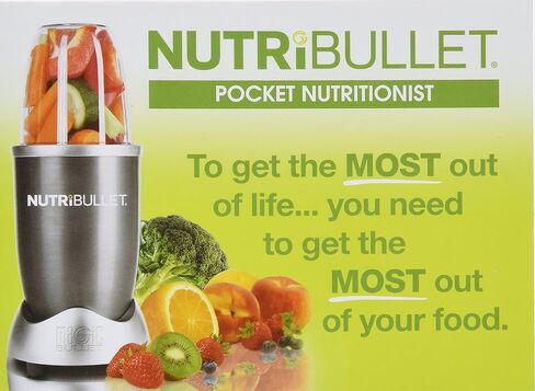 دليل مستخدم NUTRIBULLET وكتاب الوصفات + أخصائي تغذية الجيب in Kuwait