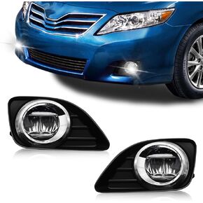 LED Daytime Running Light for Hyundai Accent 2020 2021 2022 2023, A Pair of DRL Assembly with Amber Turn Signal Light Cover Bezels in Kuwait