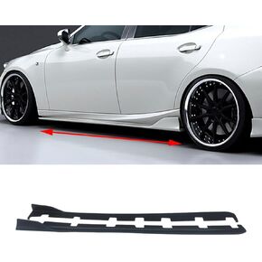 CHIESMA,Side Skirt Fit for Lexus IS300 IS350 2014-2019 AR Style Side Extension Panel Matte Black ABS Unpainted Side Extensions Line Protector in Kuwait