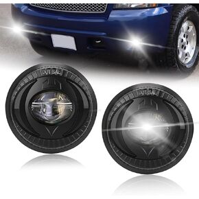 LED&DRL Fog Lights fit for 2013 2014 2015 Toyota RAV4 13 14 15, A Pair of Front Bumper Driving Fog Lamps with Daytime Running and Amber Turn Signal Light- Clear Lens in Saudi Arabia