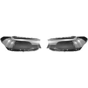 متوافق مع BMW 5 Series G30 G38 520 523 525 528 530 2018-2020 مصابيح أمامية للسيارة غطاء شفاف عاكس الضوء للمصابيح الأمامية (يسار) in Kuwait