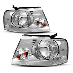 JSBOYAT Black Housing Headlight Assembly Replacement w/DRL for 2016 to 2019 Ford Explorer Factory OE Style Headlamp in Kuwait