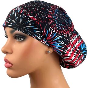 قبعة فرك جراحية، قبعة فرك يورو، قبعة ممرضة للنساء، أو منتفخة، ألعاب نارية in Kuwait