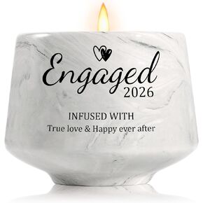 Engagement Gifts - Gift for Newly Engaged Couples, Bachelorette Bridal Shower Gift for Bride, Engagement Gifts for Her, Women, Best Engaged 2026 - Lavender Scented Candles 6 Oz in Saudi Arabia