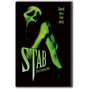 Stab (Scream) Movie Poster for Home Decor Wall Art 11x17inch (28x43cm) Frameless Gift in Kuwait