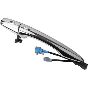 Exterior Chrome Door Handle | Front Left Driver Side | with Smart Entry Keyless | Compatible with 2008-2020 Infiniti EX35 FX50 FX37 M56 M56X QX50 QX56 QX60 QX70 QX80 | OE # 806401BA0A in Kuwait