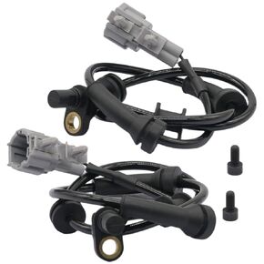 2pcs Front Left and Right ABS Wheel Speed Sensor for Nissan Frontier Pathfinder Xterra Equator #47910EA025 ALS625 RWD V6 4.0L 4WD 05 06 07 08 09 10 11 12 13 14 15 16 17 18 19 20 21 22 23 in Kuwait
